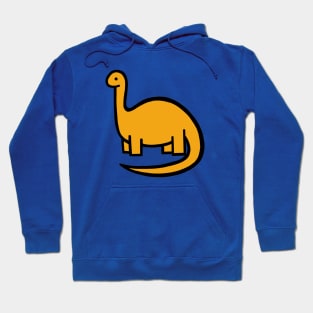 Sunshine Mustard Yellow Dinosaur Hoodie